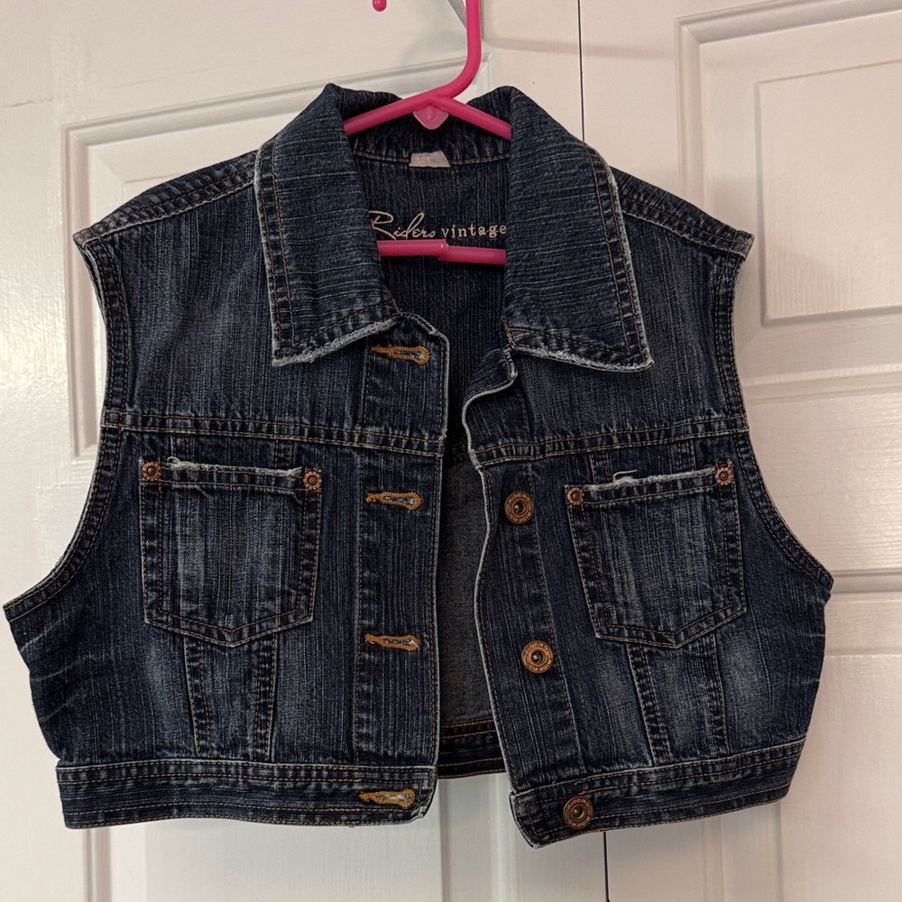 Riders by Lee Vintage Denim Vest